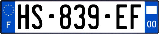 HS-839-EF