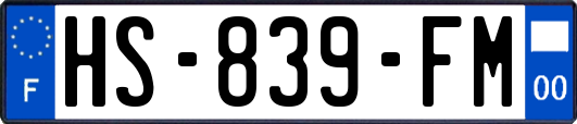 HS-839-FM