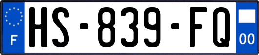 HS-839-FQ