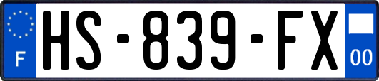 HS-839-FX