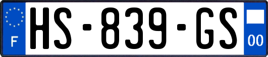 HS-839-GS