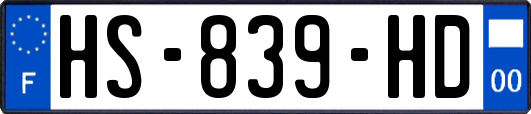 HS-839-HD