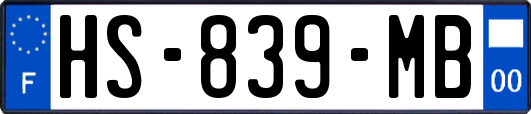 HS-839-MB