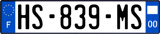 HS-839-MS