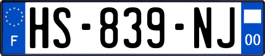 HS-839-NJ