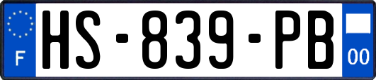 HS-839-PB