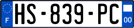 HS-839-PC