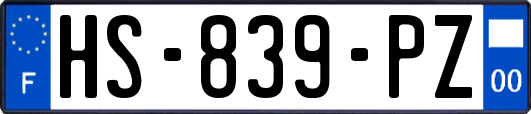 HS-839-PZ