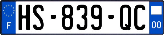 HS-839-QC