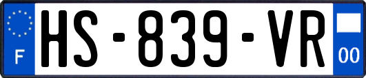 HS-839-VR