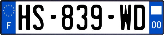 HS-839-WD