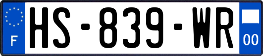 HS-839-WR