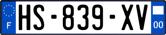 HS-839-XV