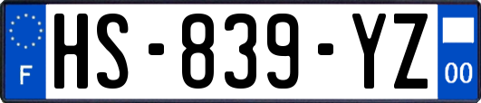 HS-839-YZ