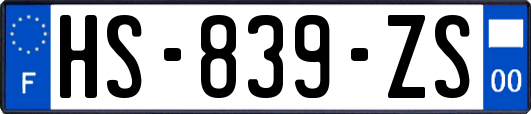 HS-839-ZS