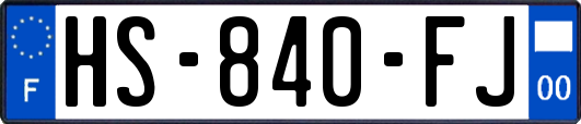 HS-840-FJ