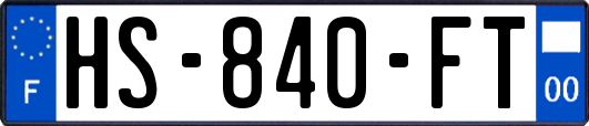 HS-840-FT