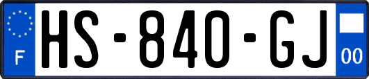 HS-840-GJ