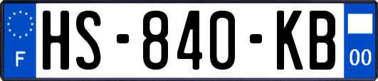 HS-840-KB