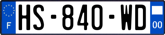 HS-840-WD