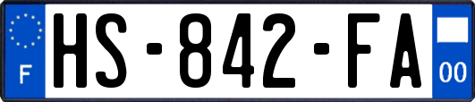 HS-842-FA