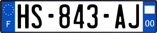 HS-843-AJ