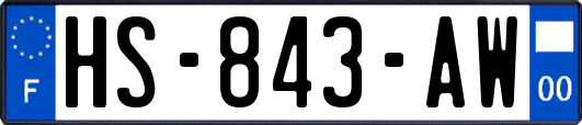 HS-843-AW