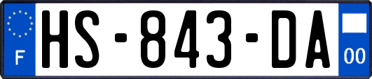 HS-843-DA