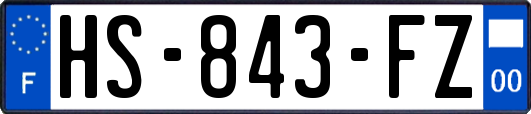 HS-843-FZ
