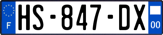 HS-847-DX