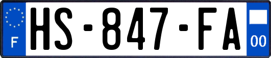 HS-847-FA
