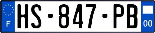HS-847-PB