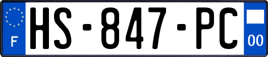 HS-847-PC