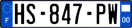 HS-847-PW