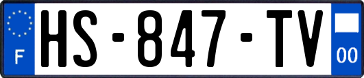 HS-847-TV