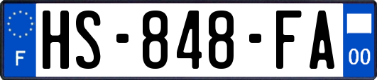 HS-848-FA