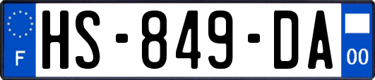 HS-849-DA