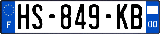 HS-849-KB