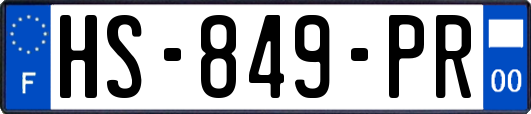 HS-849-PR
