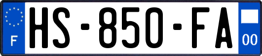 HS-850-FA