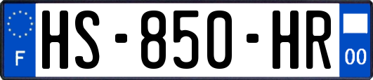 HS-850-HR