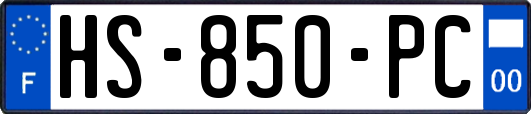 HS-850-PC