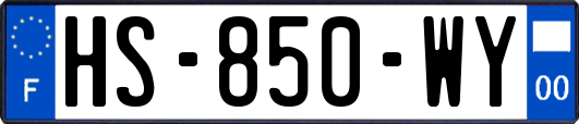 HS-850-WY