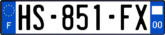 HS-851-FX