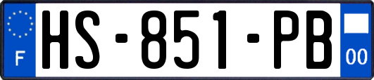 HS-851-PB