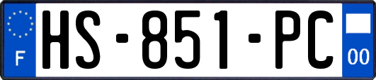 HS-851-PC