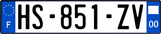 HS-851-ZV