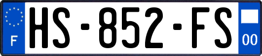 HS-852-FS