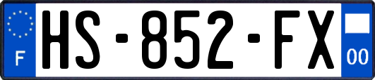 HS-852-FX
