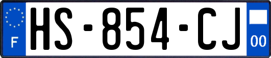 HS-854-CJ